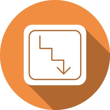 ok simgesi vektör illüstrasyonu