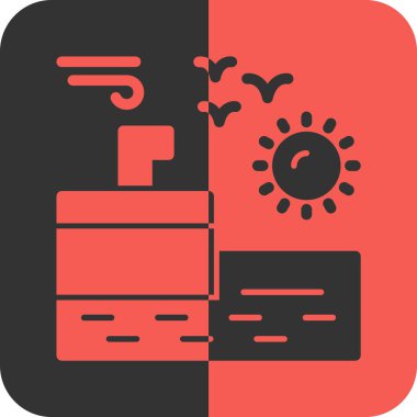 seo modern simgesinin vektör illüstrasyonu