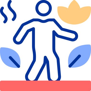 Sağlıklı. Web simgesi basit tasarım