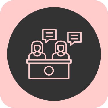 seo modern simgesinin vektör illüstrasyonu