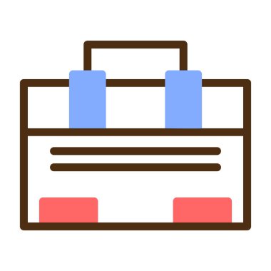 Modern oto tamir simgesinin vektör illüstrasyonu