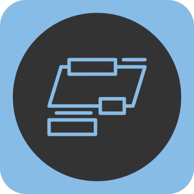 seo modern simgesinin vektör illüstrasyonu