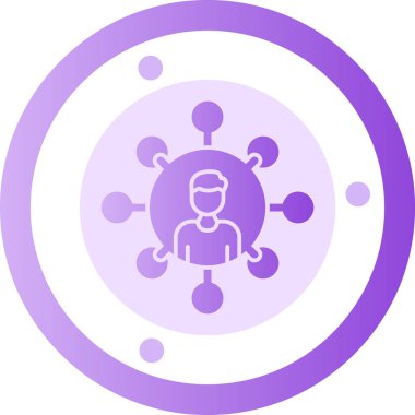 Vektör Avatar Simgesi illüstrasyonu