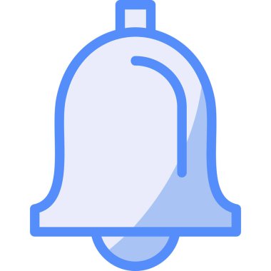 Zil. Web simgesi basit illüstrasyon