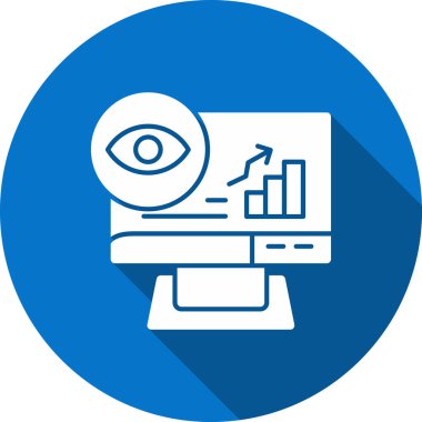 seo modern simgesinin vektör illüstrasyonu