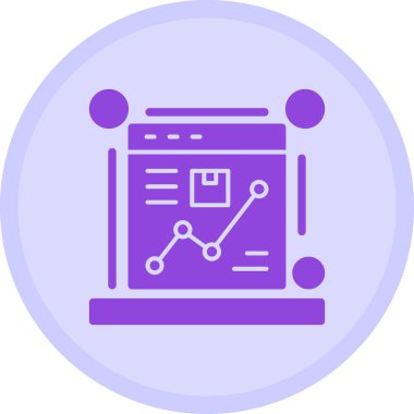 iş web simgesi basit illüstrasyon