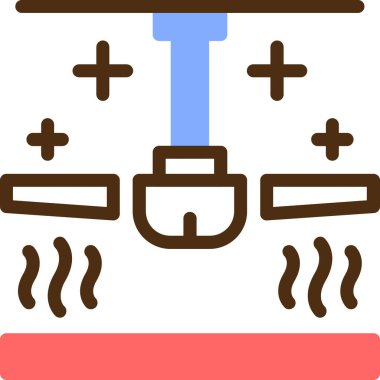 Çizgi film simgesinin vektör çizimi