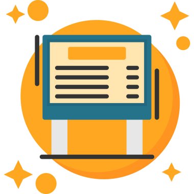 çevrimiçi eğitim ikonu