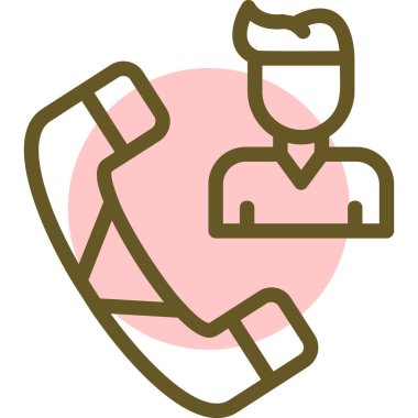 Kalp. Web simgesi basit illüstrasyon