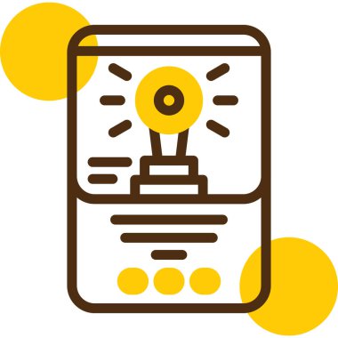 Elektronik cihaz. Basit resimleme