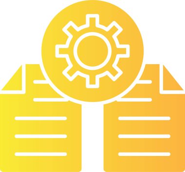 Simge, vektör illüstrasyonu ayarlanıyor