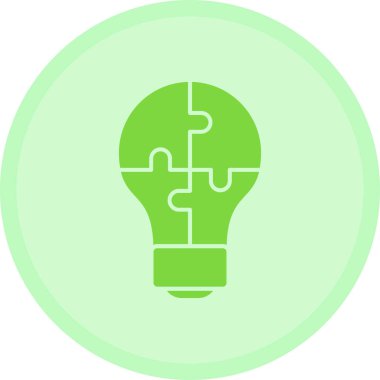 Fikir simgesi vektör illüstrasyonu