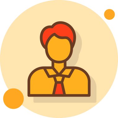 İş adamı. Web simgesi