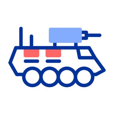 Araba motoru. Web simgesi basit illüstrasyon