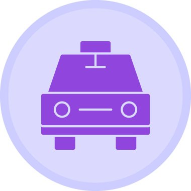 - Araba. Web simgesi basit illüstrasyon