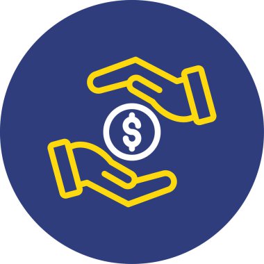 para simgesi vektör illüstrasyonu