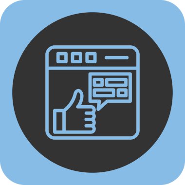 seo modern simgesinin vektör illüstrasyonu