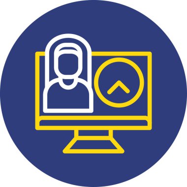 seo modern simgesinin vektör illüstrasyonu