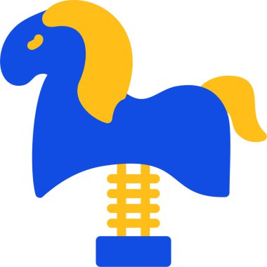 At. Web simgesi basit illüstrasyon