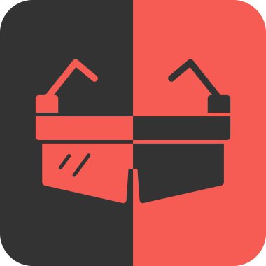 bina inşaat evi simgesi katı stil