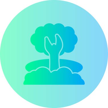 Vektör Ağacı Simgesi illüstrasyonu