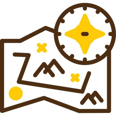 Haritalardaki harita konumu simgesi - navigasyon kategorisi