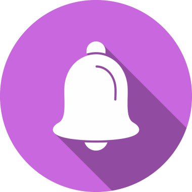 Zil. Web simgesi basit illüstrasyon