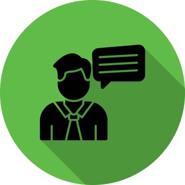 Bir adamın vektör illüstrasyonu