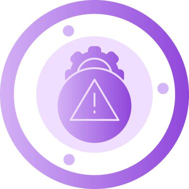 Pusula. Web simgesi basit illüstrasyon