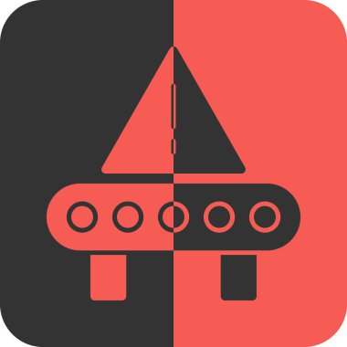 Vektör illüstrasyonu, simge ögesi arkaplanı