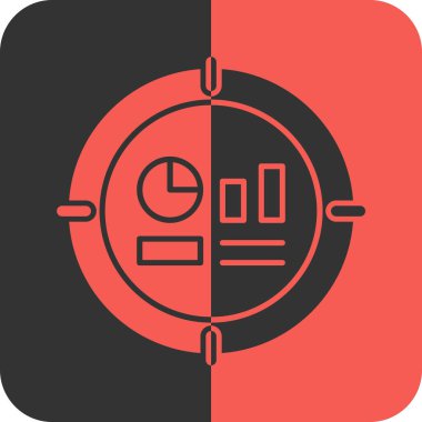 seo modern simgesinin vektör illüstrasyonu