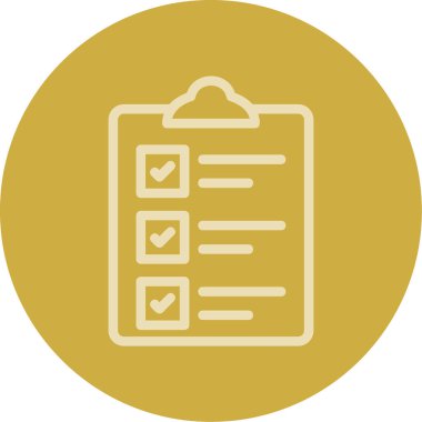 Moda biçimi izole edilmiş arkaplanda pano simgesi