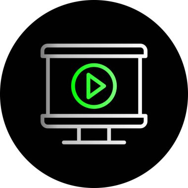 seo modern simgesinin vektör illüstrasyonu