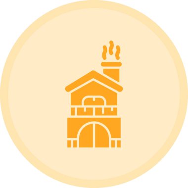 Yapı simgesinin vektör illüstrasyonu