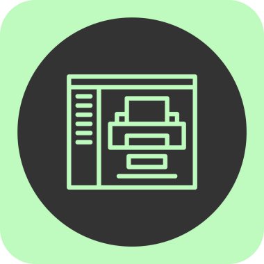 Benzersiz belge vektör simgesi