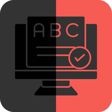 İnternet simgesi, haber kavramının vektör illüstrasyonu