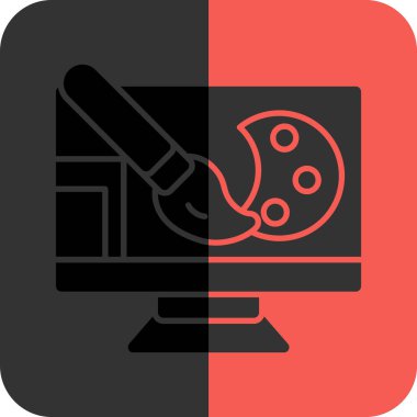 veri analizi. Web simgesi