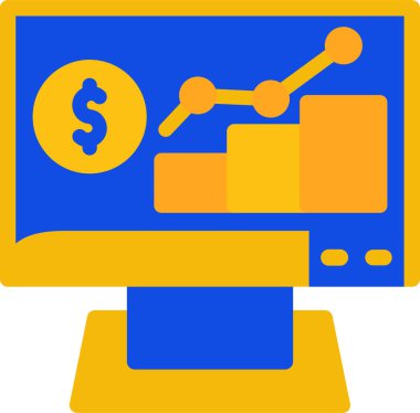 çevrimiçi web renk simgesi, vektör illüstrasyonu