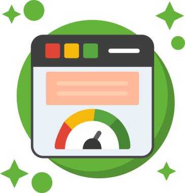 veri analiz simgesi vektör illüstrasyonu