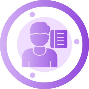 Tıbbi maskeli bir adamın vektör çizimi