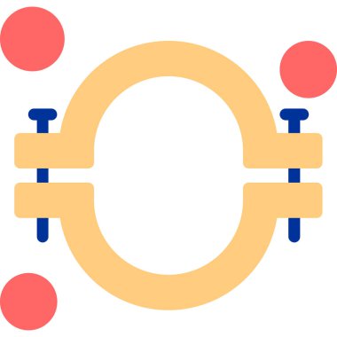 Modern b 'nin vektör illüstrasyonu eksik simgesi