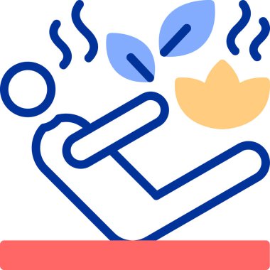 Basit vektör simgesi, temizlik illüstrasyonu