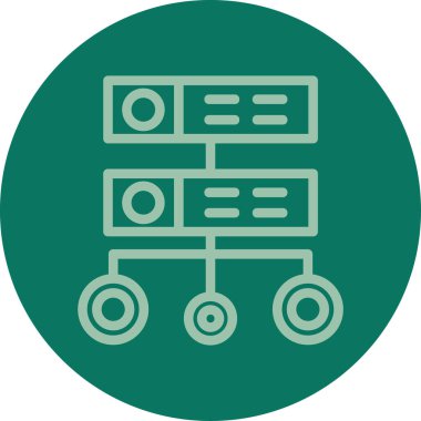 seo modern simgesinin vektör illüstrasyonu