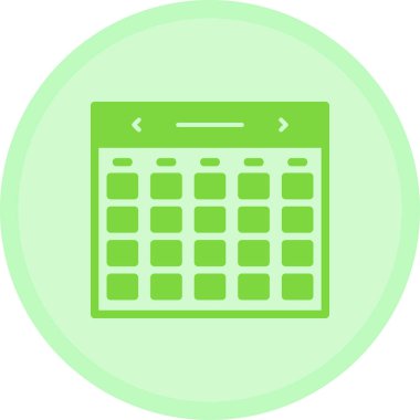 Takvim. Web simgesi vektör illüstrasyonu