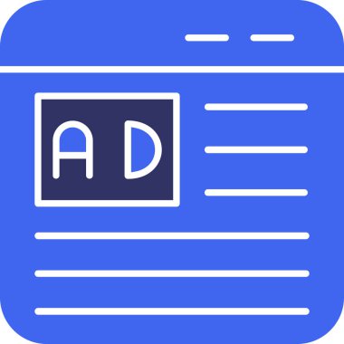 Belge. Web simgesi basit illüstrasyon