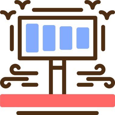 Bilgisayar. Web simgesi basit illüstrasyon