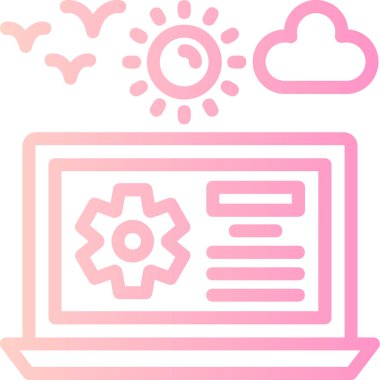 bulut veri teknolojisi simgesi