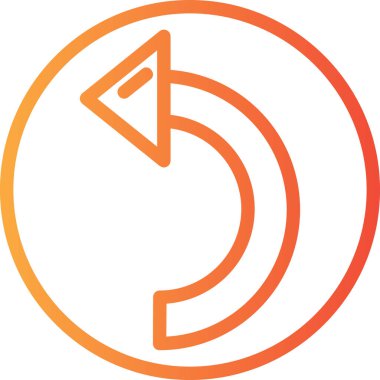 Modern bir simgenin vektör illüstrasyonu