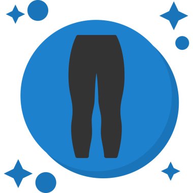 Bir kadın simgesinin vektör illüstrasyonu