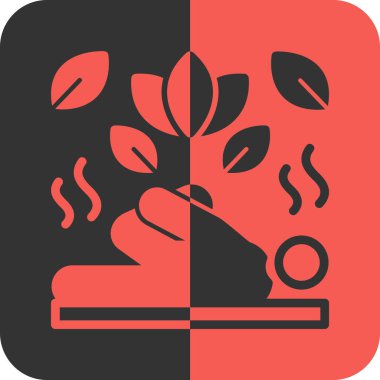 yiyecek ikonu vektör illüstrasyonu